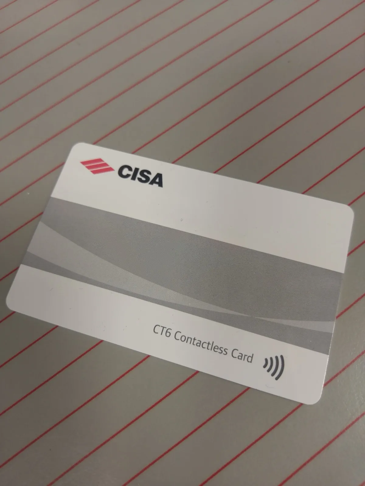 Tessera CISA CARD 00800-96-0