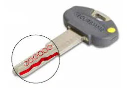Copie de clé Securemme K5