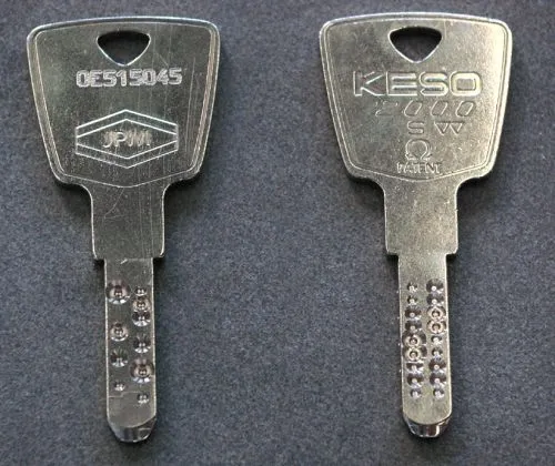 Copie de clé KESO 2000s JPM