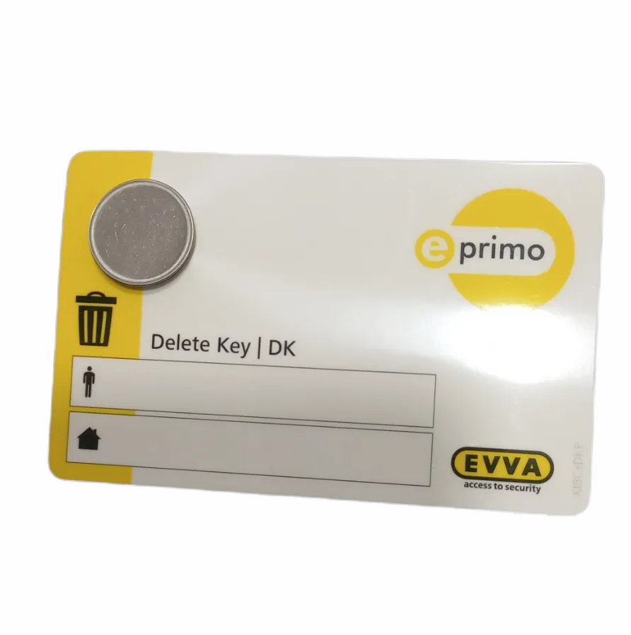 Copie de clé Delete KEY EVVA E-PRIMO CARD