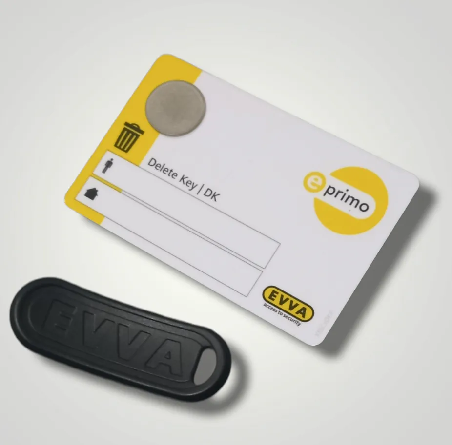 Kit Copie de clé EVVA E-PRIMO + Delete KEY CARD