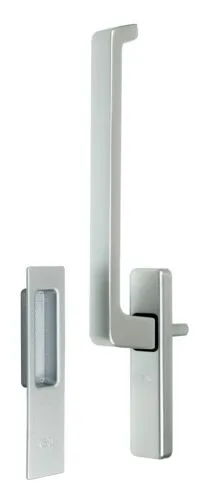 GU Poignée pour porte coulissante Dirigent 934/937 (9-29519 01B) argent EV1 destro / sinistro avec Poignée