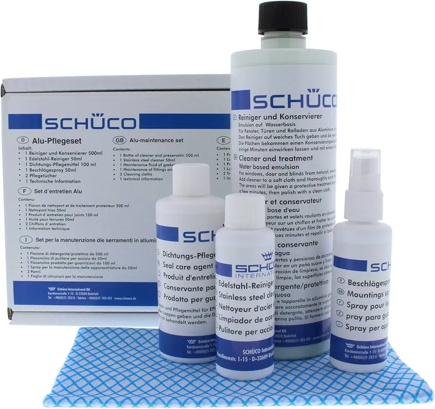 Schüco Set pour Cura alluminio 298672