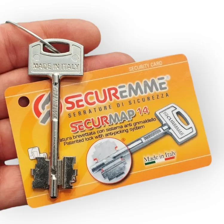 Copie de clé Securemme Securmap 14