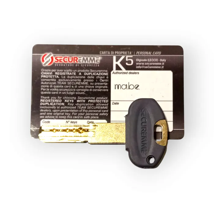Copie de clé K5 MABE